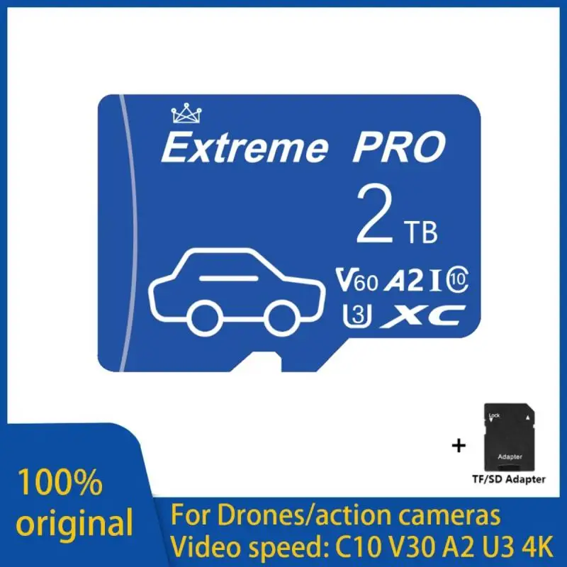 Classe 10 2Tb Micro Tf Sd Card 1Tb 512Gb Tf Card 256Gb Sd/Tf Memory Card 128Gb A2 V30 Mini Sd Card Per Nintendo Switch Ps5
