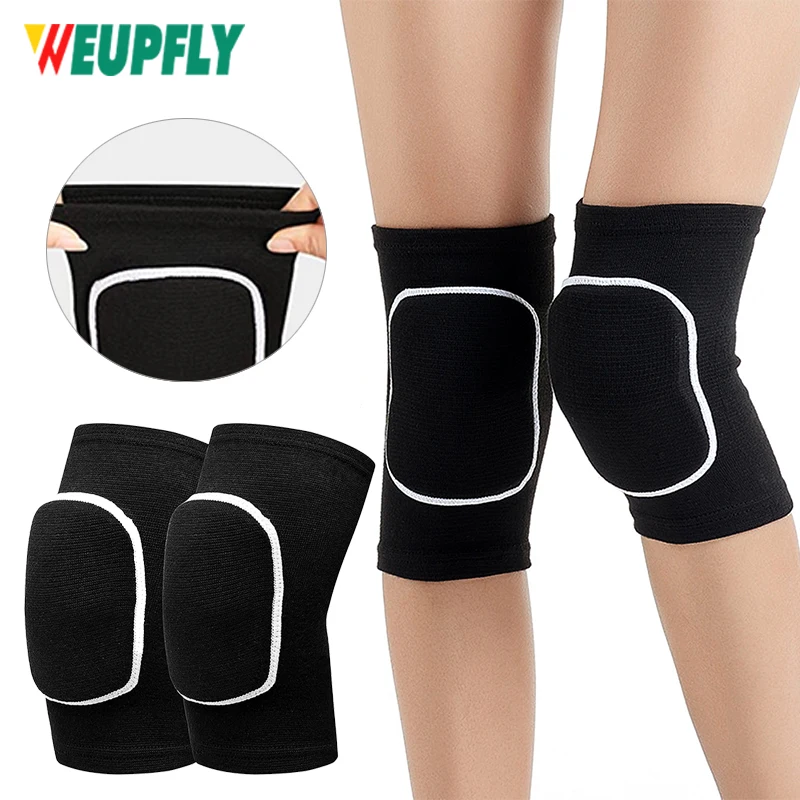 

1Pair Kids Knee Pad Volleyball Pads Sponge Kneepads Brace Soft Breathable Elastic Protector for Girls Boys Sports SkatingCycling