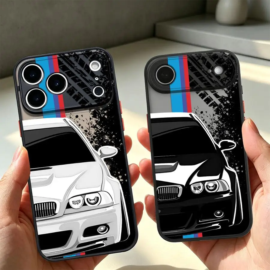 Sports Car Logo Phone Case with Dynamic Power Design