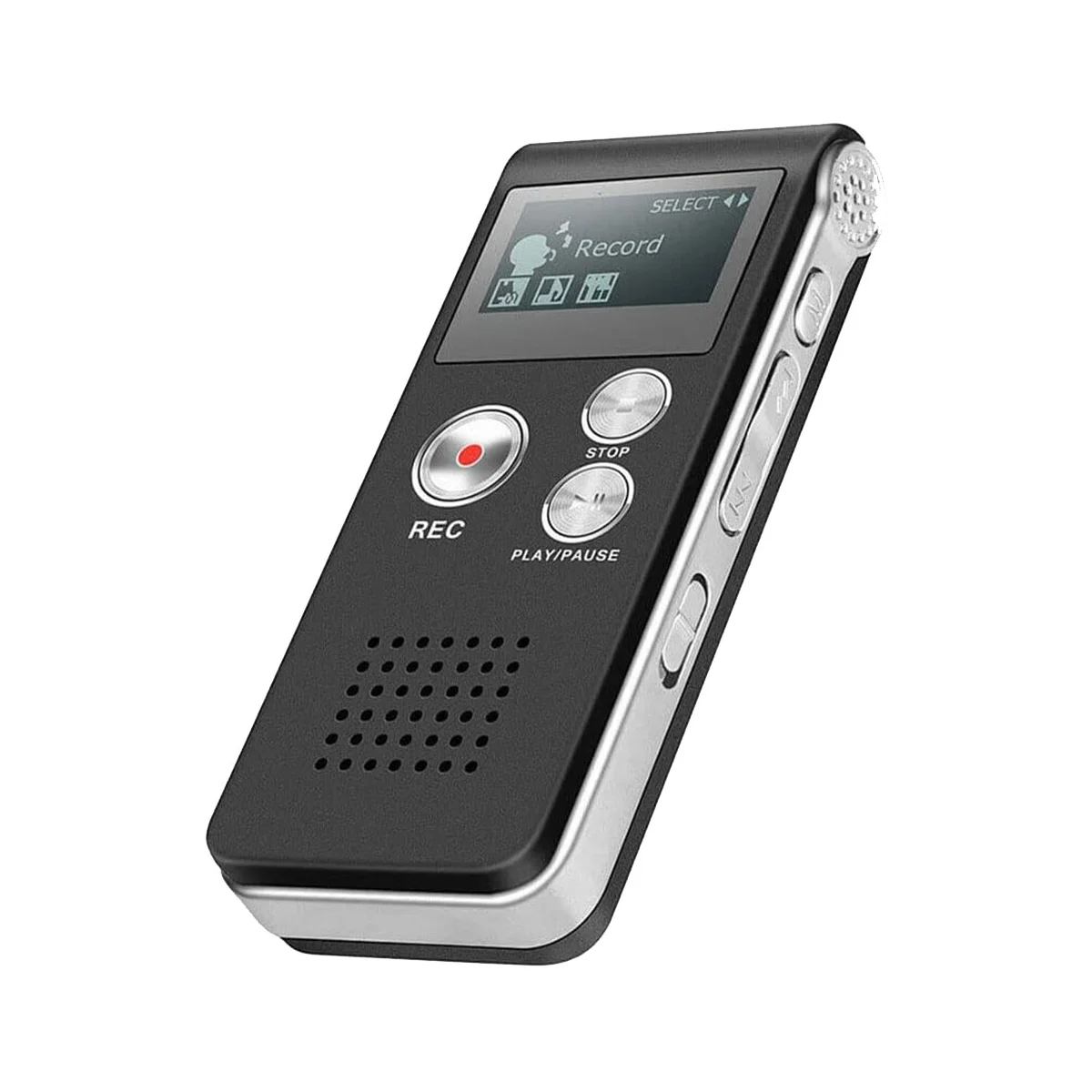 

Paranormal Ghost Hunting Equipment Digital EVP Voice Activated Recorder USB US 8GB (Black)