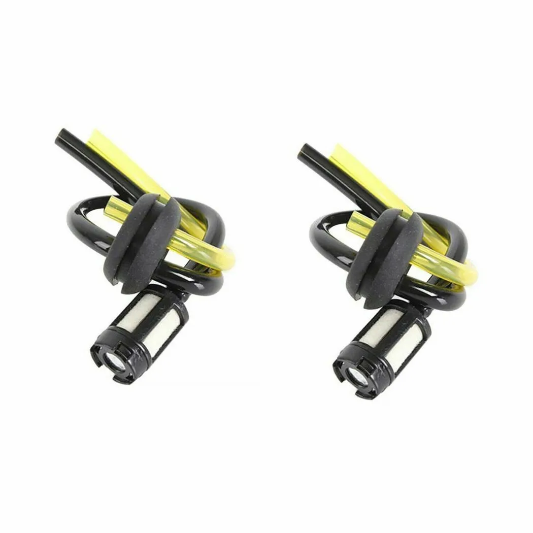 2 Sets Of Fuel Filter Fuel Hose Seal For Brushcutter Hedge Trimmer Engine Fuel Tank Gasoline Filter Kit+bulb