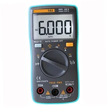 

Multifunctional LCD Digital Multimeter DMM DC AC Voltage Current Meter Resistance Diode Capacitance Tester Measurement METERK