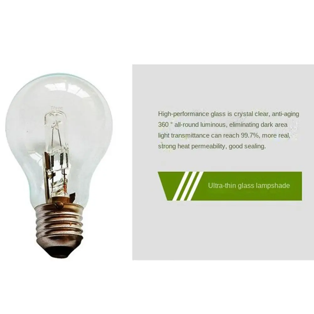 High Quality Halogen Bulbs Replace E27 A55 Spotlight Bulbs Downlight Spot 28W-100W Candles Pointed Bulbs Light Lamps