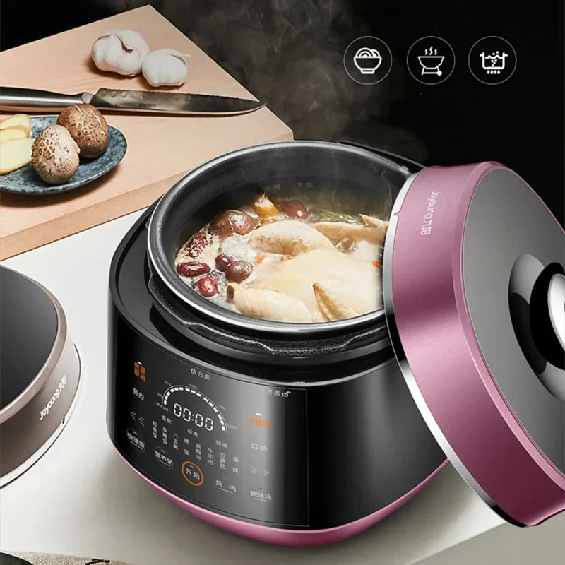 Joyoung Rice Cooker 2 Inner Pots Pressure Cooker 6L Reservation Timing Rice Cookers Nutritious Cook Electric Pressure Cooker 3