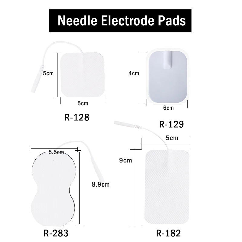 Electrode Pads Muscle Stimulator 20/10 Pcs For Tens Acupuncture Digital Therapy Machine Reusable Massage Pads