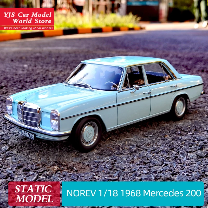 

Классическая коллекция автомобилей Mercedes-Benz 1/18 NOREV 1968 200 коллекция подарочных моделей автомобилей из сплава