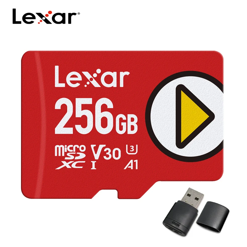 Lexar Switch Game Card Memory Card 128GB 256GB 512GB 1TB TF Micro SD Card U1 U3 4K V10 V30 Microsd Card for Nintendo Game Phone 128gb sd Memory Cards