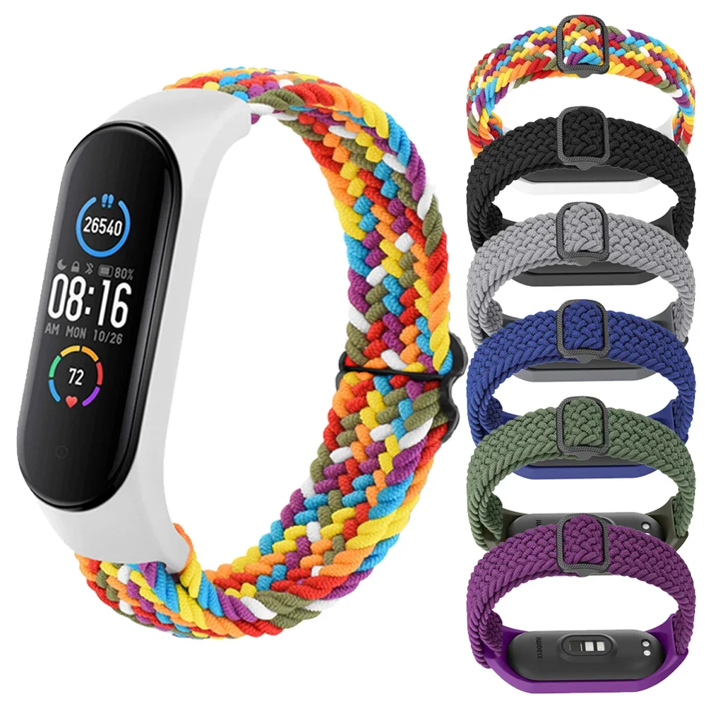 Braided Elastic Adjustable Watch Strap Bracelet