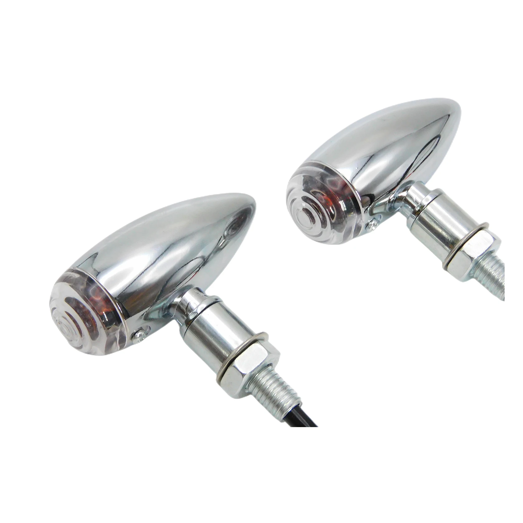 1 Par De Luces Led De Giro Retro Con Señal De Giro Para Moto | Envío Gratis