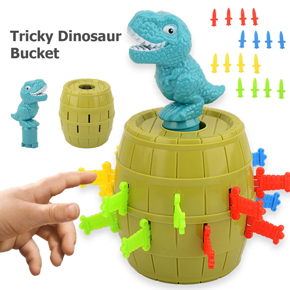 Brinquedos de dinossauro pop up, brinquedos de barril de