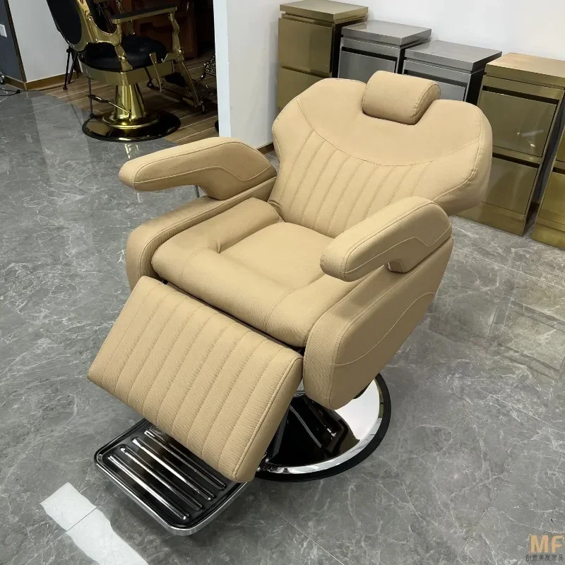 Thai Shampoo Bed Chair Swivel Folding Down Lounge Stylist Free Shipping Barber Physical Taburete Con Ruedas Saloon Furniture swivel stool chair makeup aesthetic shampoo mobile saloon chair garden luxury spa taburetes de bar hairdressing furniture wyz