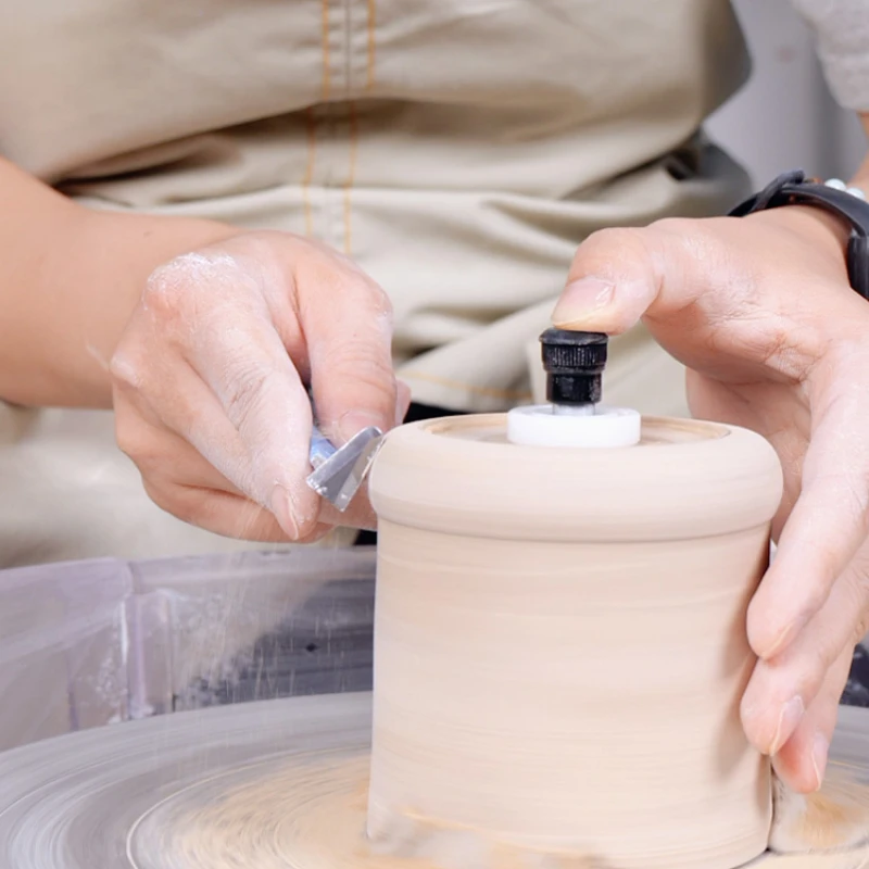 Mini roue de poterie en argile céramique, lancer, coupe, outil de
