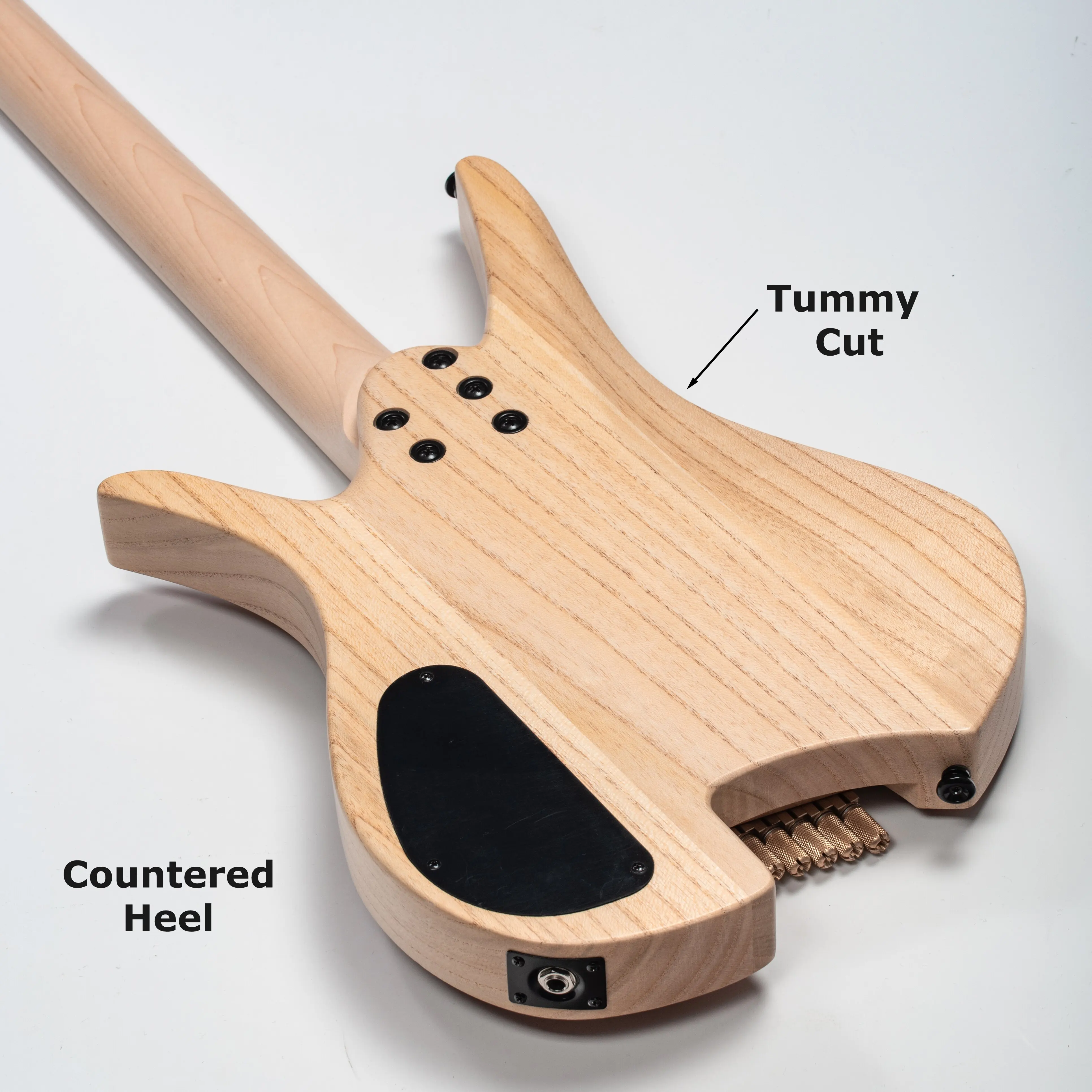 ヘッドレスギター　バリ虎ネック ヘッドレスギター バリ虎ネック 【公式通販】