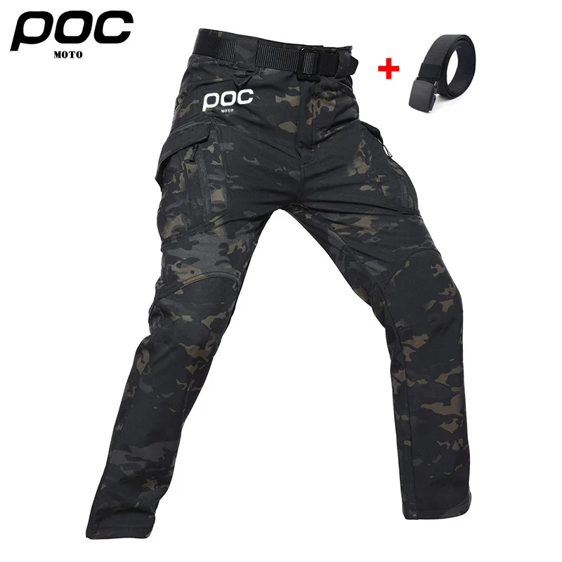 Men Cycling Long Pants MOTO POC Mountain Bike Bottoms Culottes Motorcycle Racing Bicycle Trousers Pantalones De Bicicletas Mtb