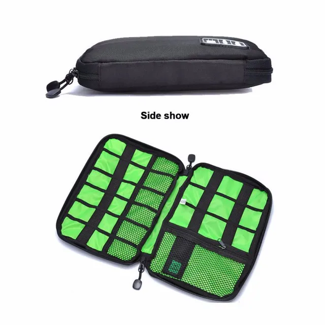 Gadget Organizer USB Cable Storage Bag Travel Digital Electronic Accessories Pouch Case USB Charger Power Bank Holder Kit Bag 3