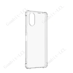 Premium Shockproof Anti-Falling TPU Silicone Case for Sony Xperia - Ultimate Protection Back Cover (Clear)