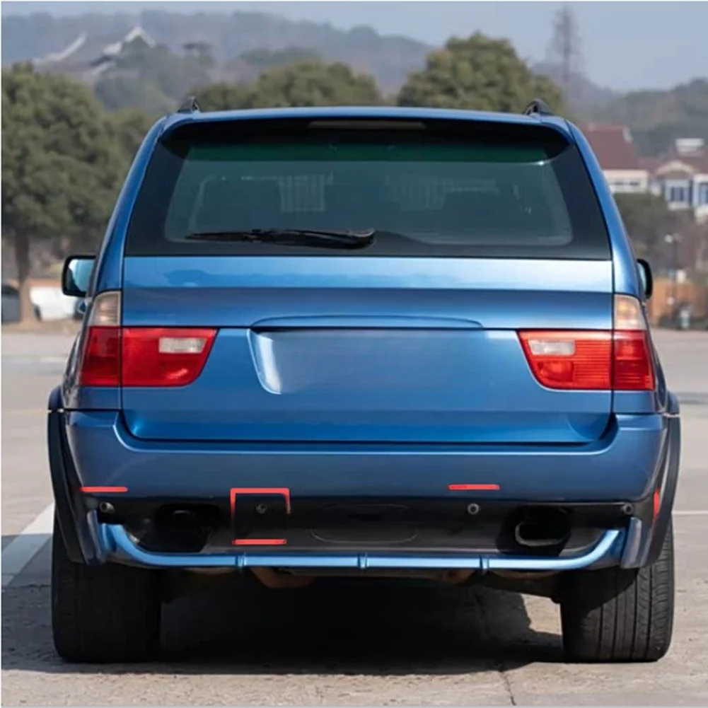 BMW X5 E53 2000-2006 후면 주차 거리 제어 센서 외부 커버 트림 3PC..