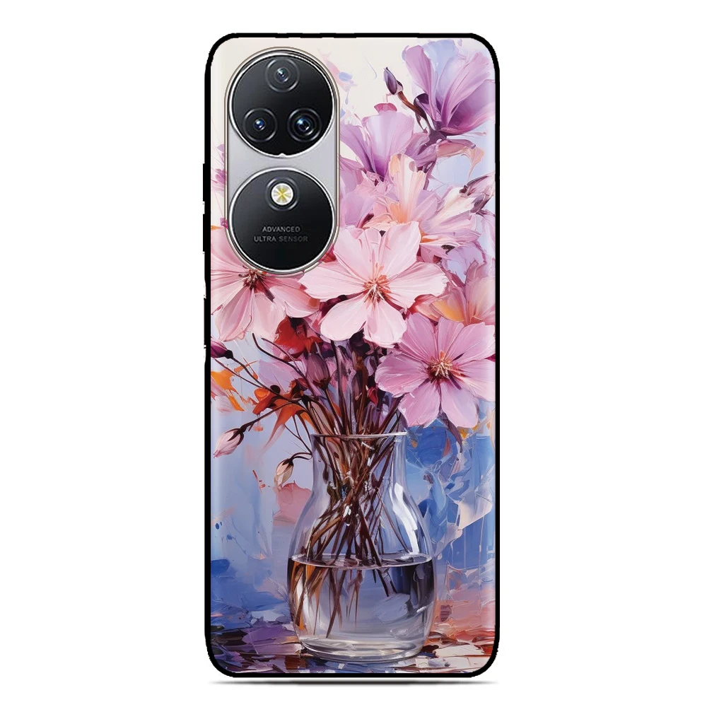 Floral Artistry Phone Case - Elegant Flower Design Back Cover