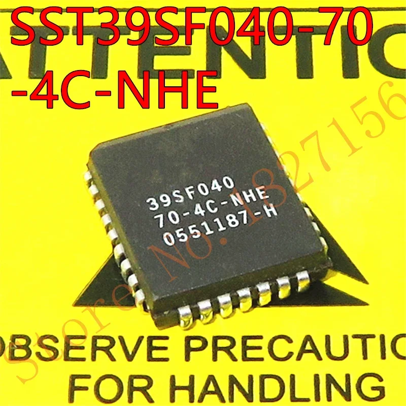 5 Stück SST39SF040-70-4C-NHE – 39SF040 Flash-Speicher IC – 4MBit, PLCC
