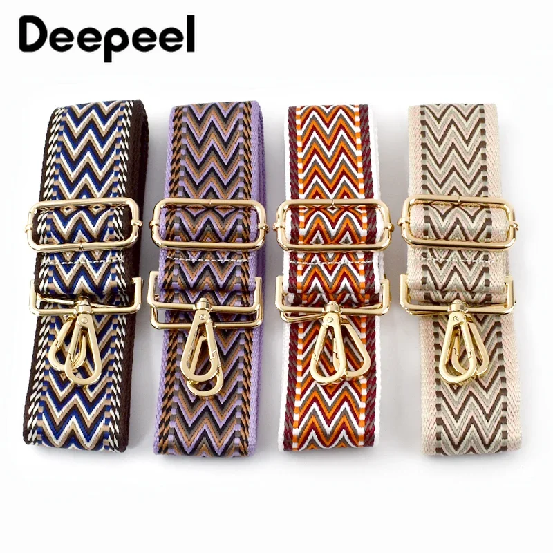 

5cm Width Adjustable Strap Crossbody Bags for Handbags Ethnic Straps Replace Women's Bag Tapes Luggage Accessories