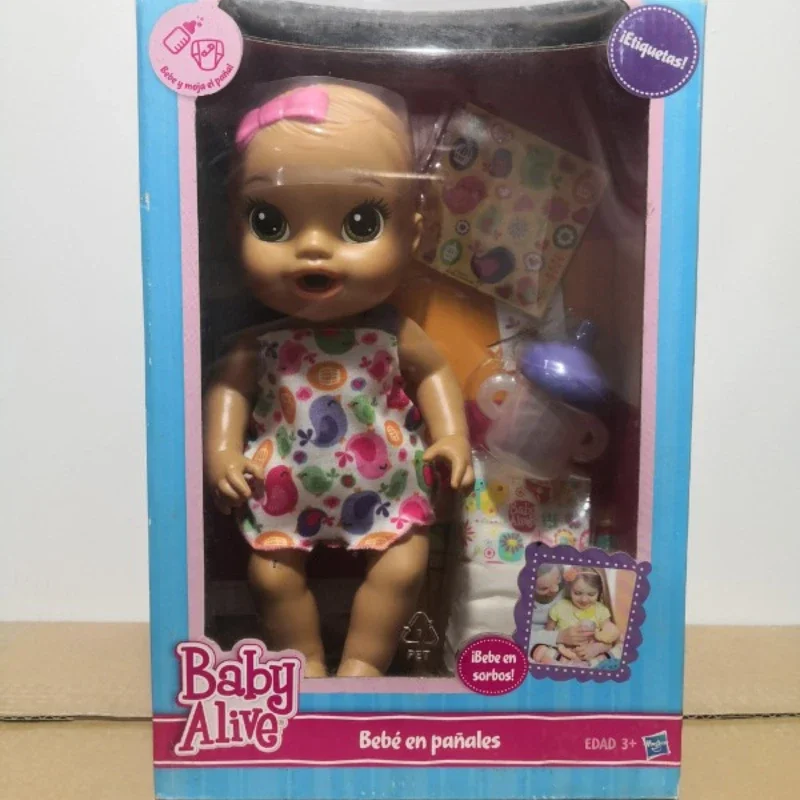 

Hasbro Reborn Figures Naughty Baby Alive Dolls Pets Love Cute Kawaii Play House Soothing Doll Toys for Girls Kids Gifts