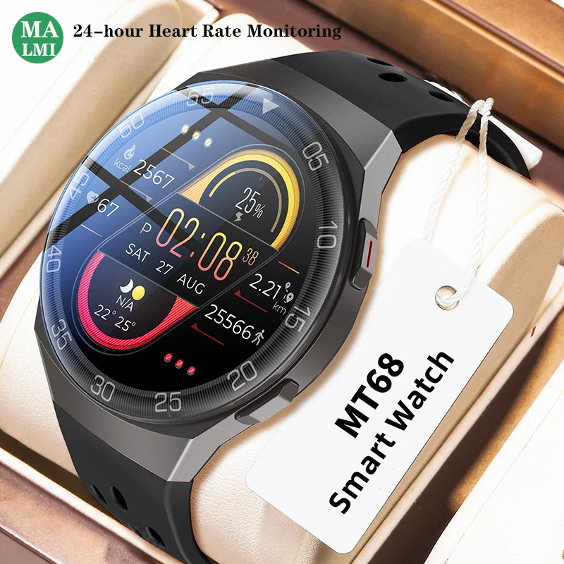 

Smart Watch Women 24-hour Heart Rate Monitoring Ip68 Waterproof Tracker for Xiaomi Sport Fitness Message Reminder Watch for Men