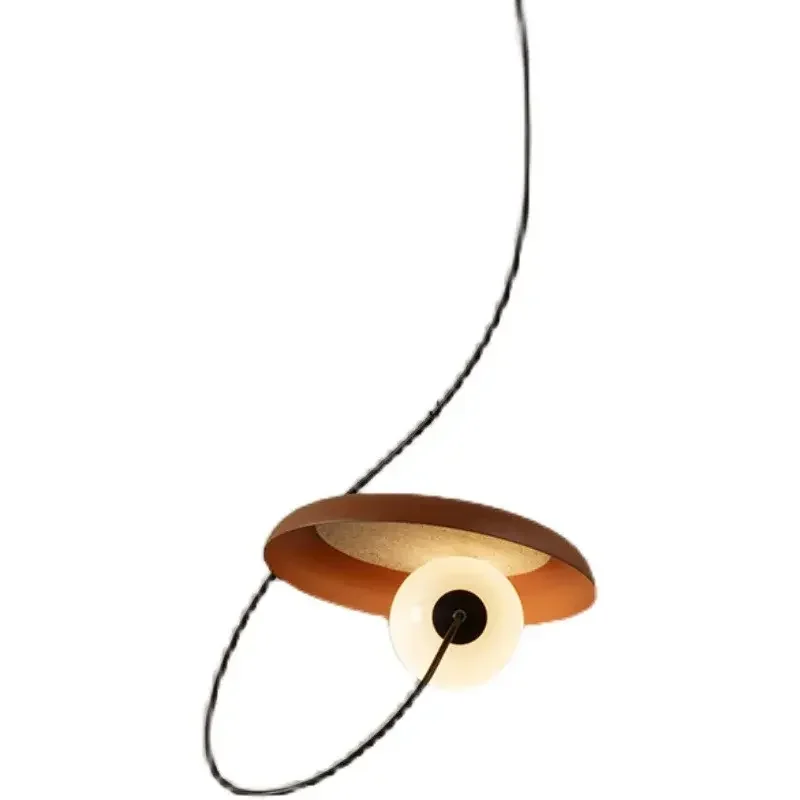 Pendant lamp home hotel room decor light reading lamps luxury home decor light room lamp light rock and metal 6