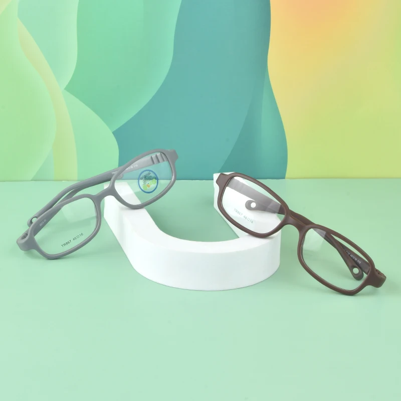 SECG Optical Computer Children Glasses Frame Plastic Titanium