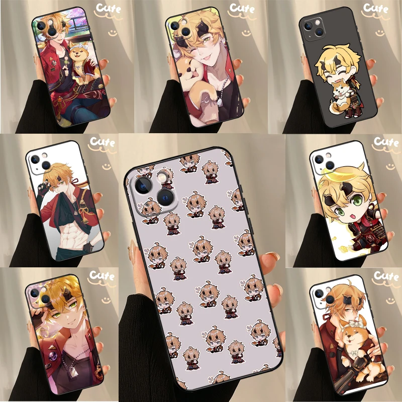 Thoma Genshin Impact Game Cover Per Iphone 12 11 13 14 15 Pro Max Mini 8 7 Plus Se 2022 2020 Xs Max X Xr Custodia Per Telefono