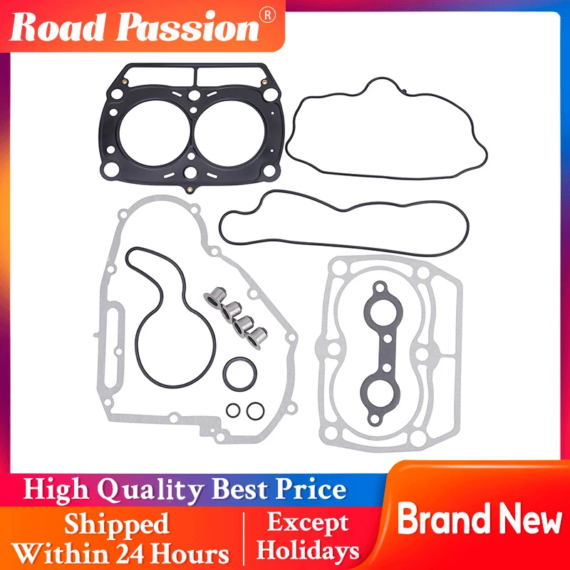 

Motorcycle Complete Cylinder Gasket Kit For Polaris RZR 4 800 Robby Gordon Edition RZR800 EFI EPS Walker Evans RZR S 800 LE