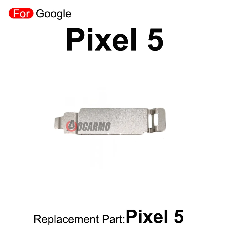 LCD 디스플레이 플렉스 케이블 홀더 커버 Google Pixel 3AXL 3a Pixel 4 XL 5 6 6Pro 용 금속 고정 버클 마더 보드 브래킷 플레이트