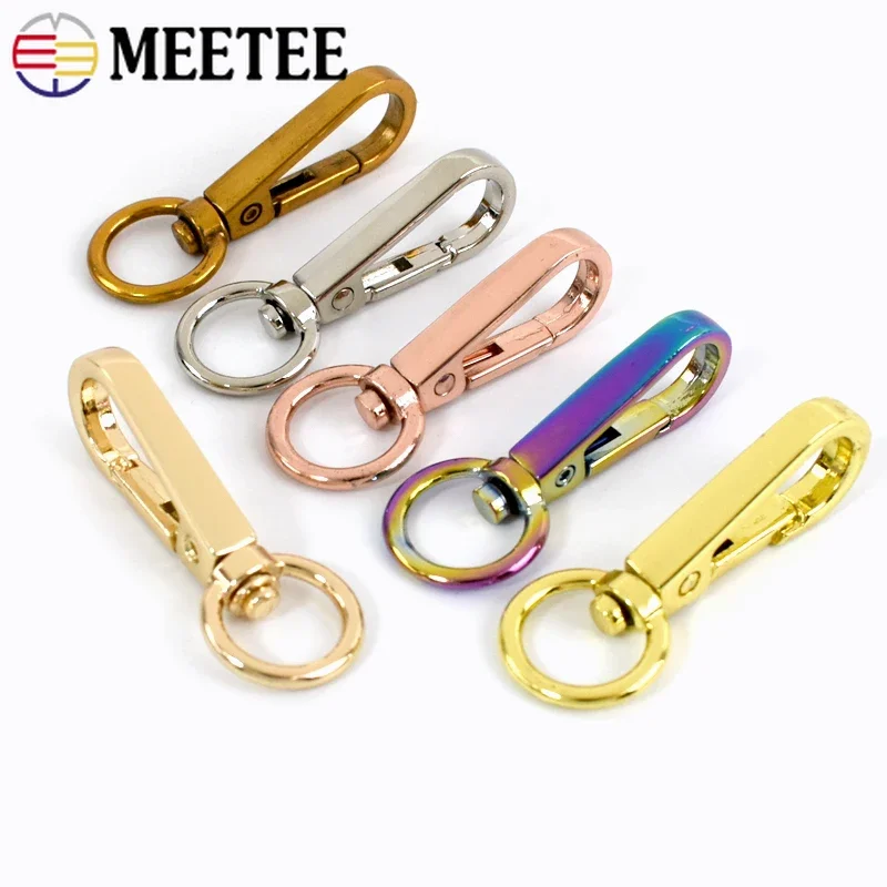 Multi-Pack Metal Swivel Lobster Snap Hooks