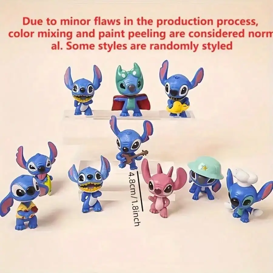 Stitch Cartoon Cake Toppers 4