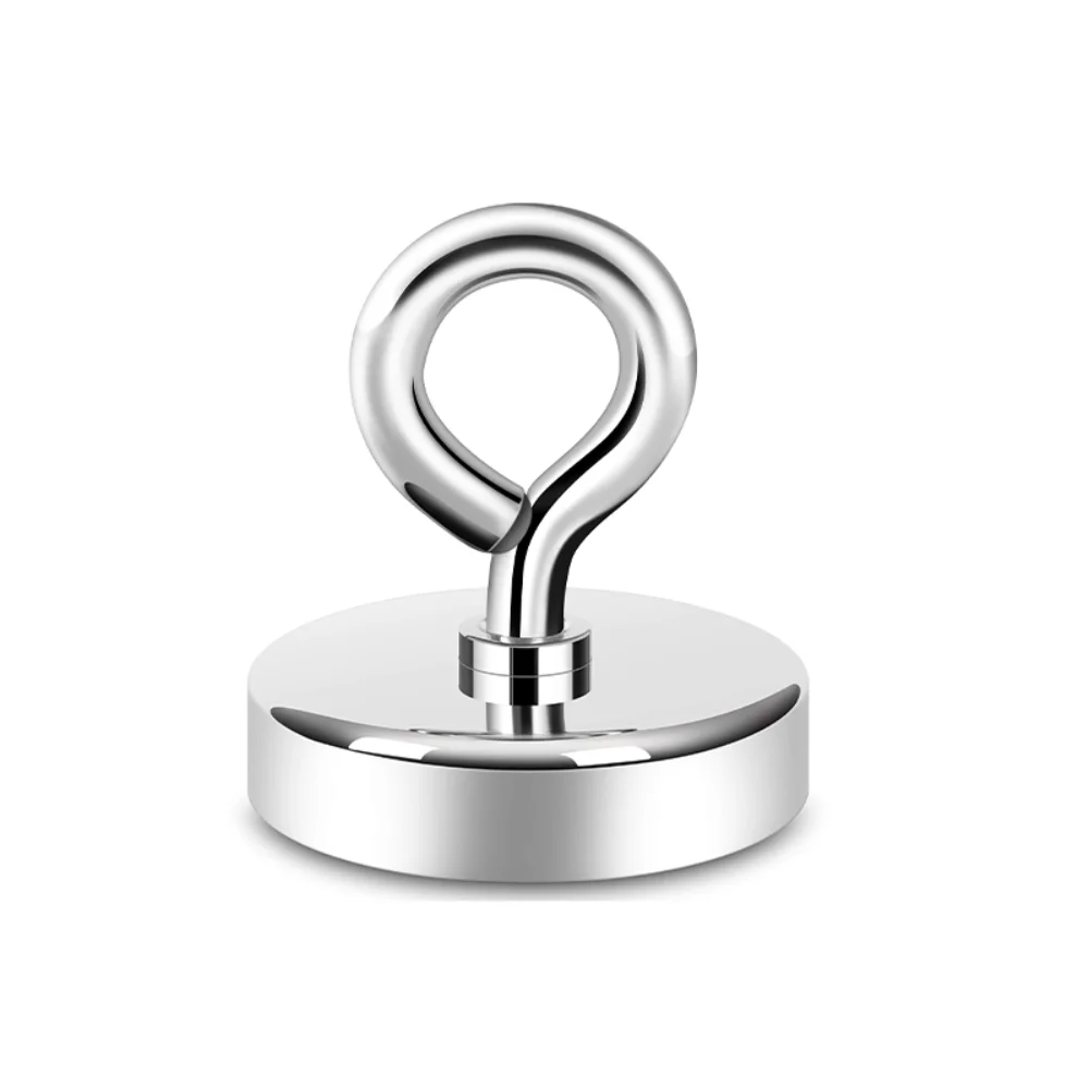 Magnetic Hooks Heavy Duty Wall Hooks Hanger Super Strong N52 Neodymium Magnet Salvage Magnet Rare Earth Searcher