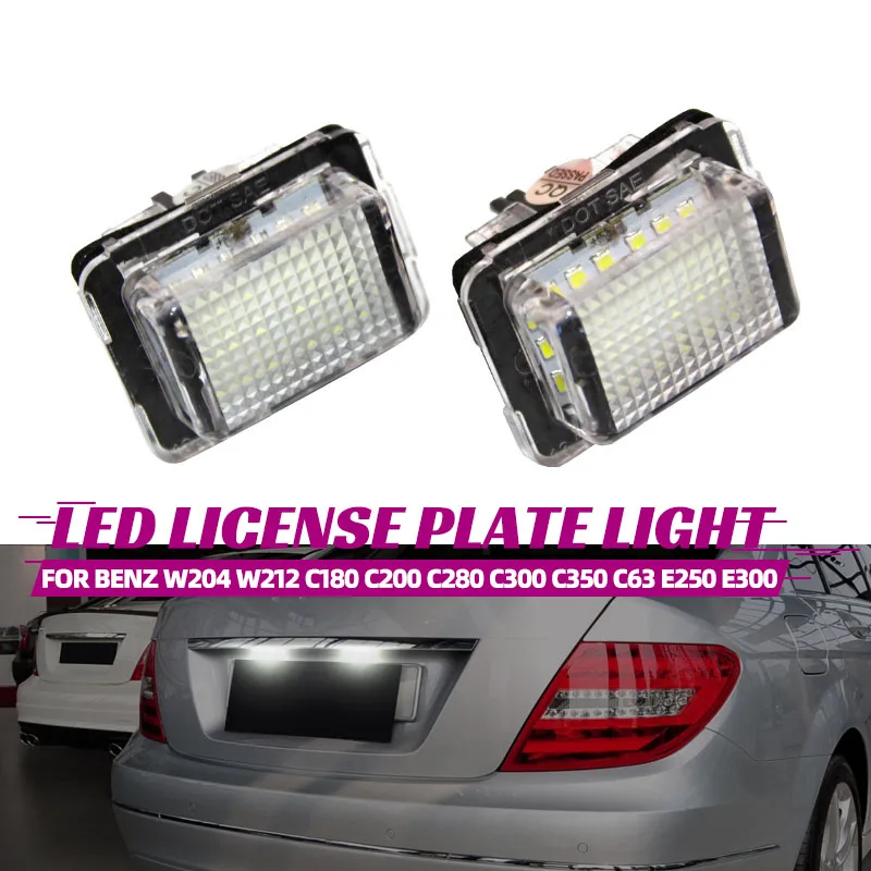 

Безотказный номерной знак CanBus, фотосессия для Mercedes Benz C-Class S204 C207 W204 E-Class W212 S212 C207 CL-Class C216