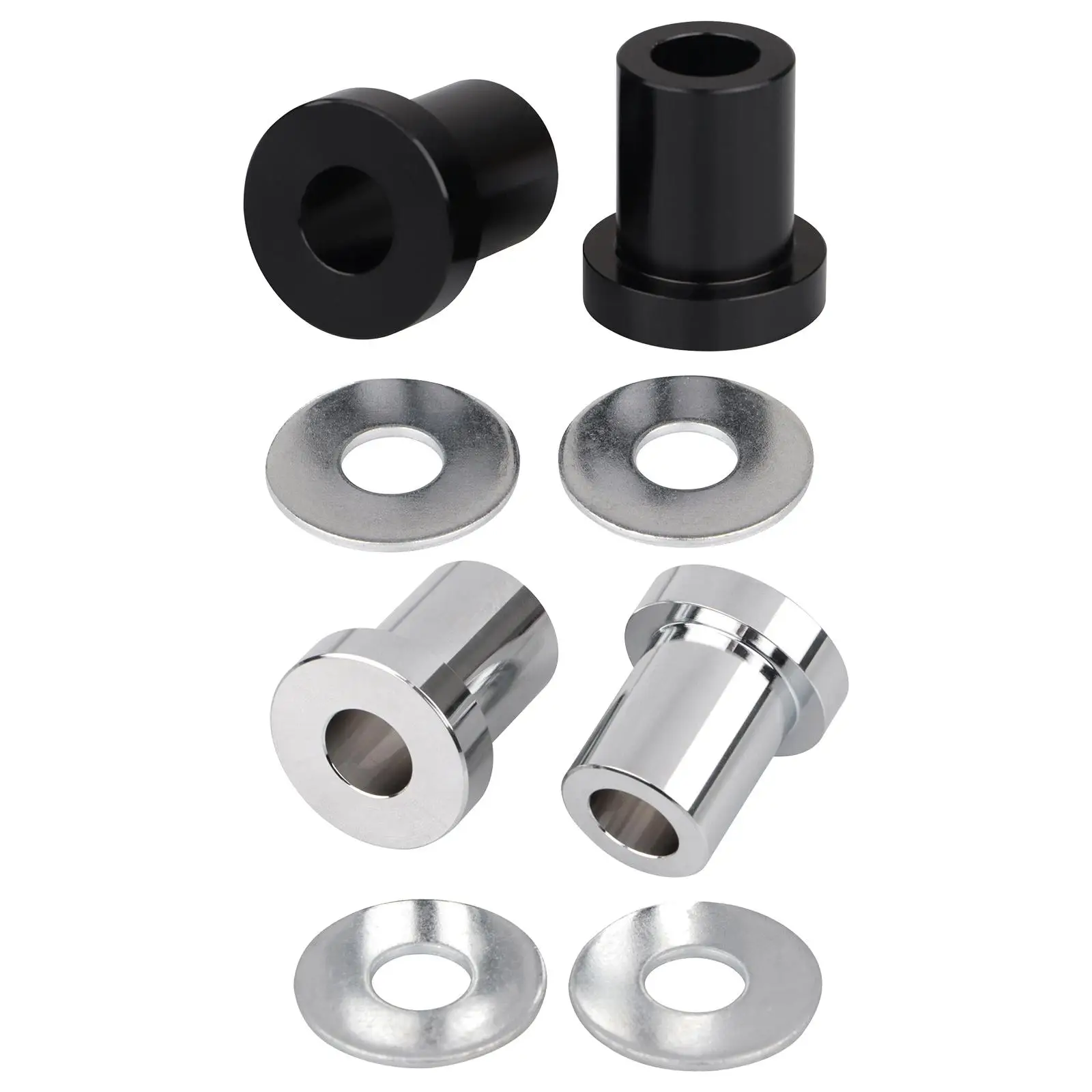 2 Pezzi Manubrio Riser Boccole Supporti Accessorio Per Harley Davidson Flhcs Heritage Classic 114 Flfbs Fat Boy 114 Durevole