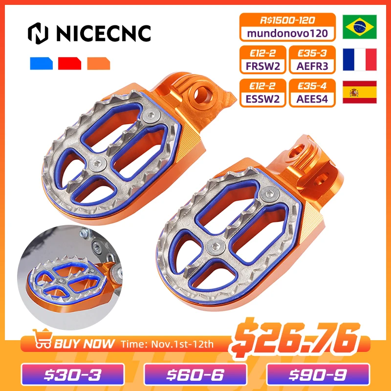 

Подножки для ног, подножки, педаль для KTM 200 250 300 350 400 450 500 EXC EXC-F 98-16 65 85 530 125 SX 09-17 SXF 250-250 98-15