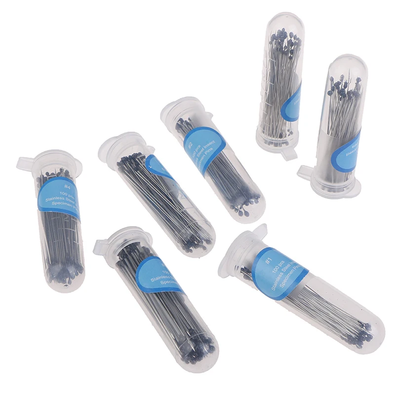 Insect Pins 100pcs Stainless Steel For School Lab Entomology