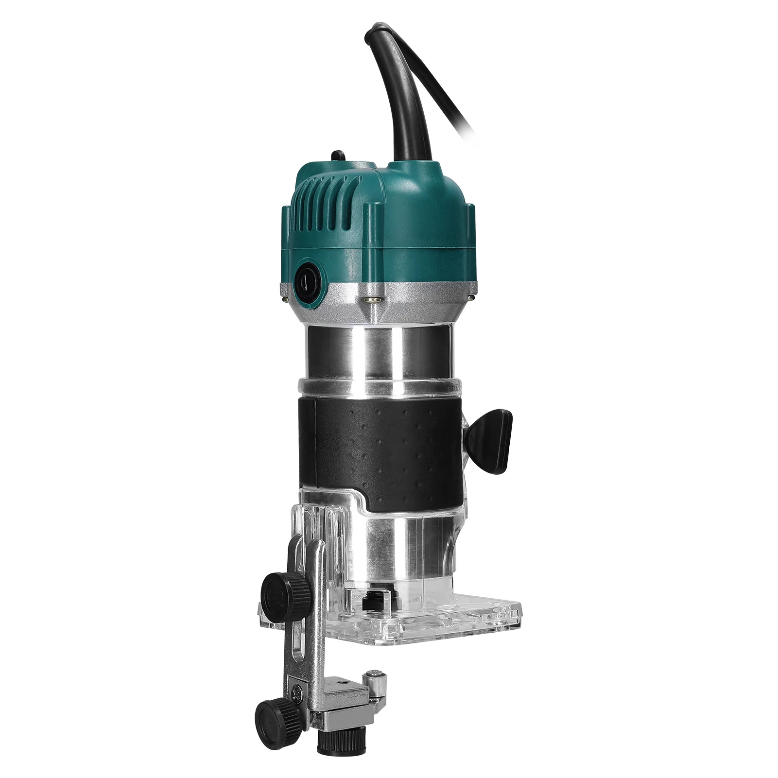 Trimmer Wood Milling Trimming Engraving Slotting Machine Versatile Woodworking Router Power Tool with 15PCS Milling Cutters 3
