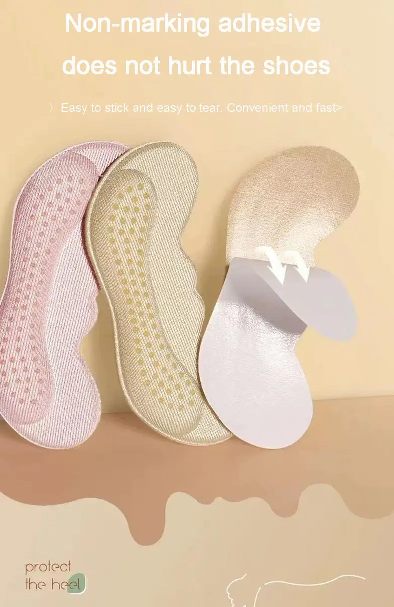 Silikon-Gel-Einlegesohlen für Schuhe, Damen, High-Heel-Liner, Griffe, Schutz, Aufkleber, Anti-Verschleiß, Schuh-Fersenpolster, Fußschmerzlinderung, Einsätze – Detail 25