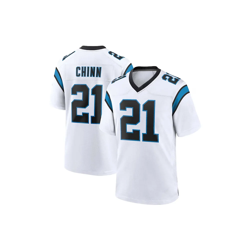 24-25 Adult Carolina American Football Jersey Rugby Jersey Sportswear Training T-shirt Panthers Legette 17 Number