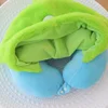 Disney Cartoon Stitch Three Eyed U-shaped Neck Pillow Office Napping Pillow Travel Plane Car U-shaped Neck Pillow Boy Girl Gift 5