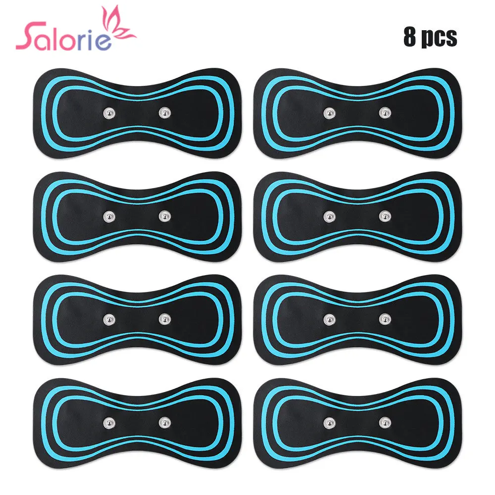 Portable Massage Pads EMS Neck Massager Electric Body Shaping Massage Sticker Pad for Shoulder Leg Arm Abdomen Muscle Stimulator