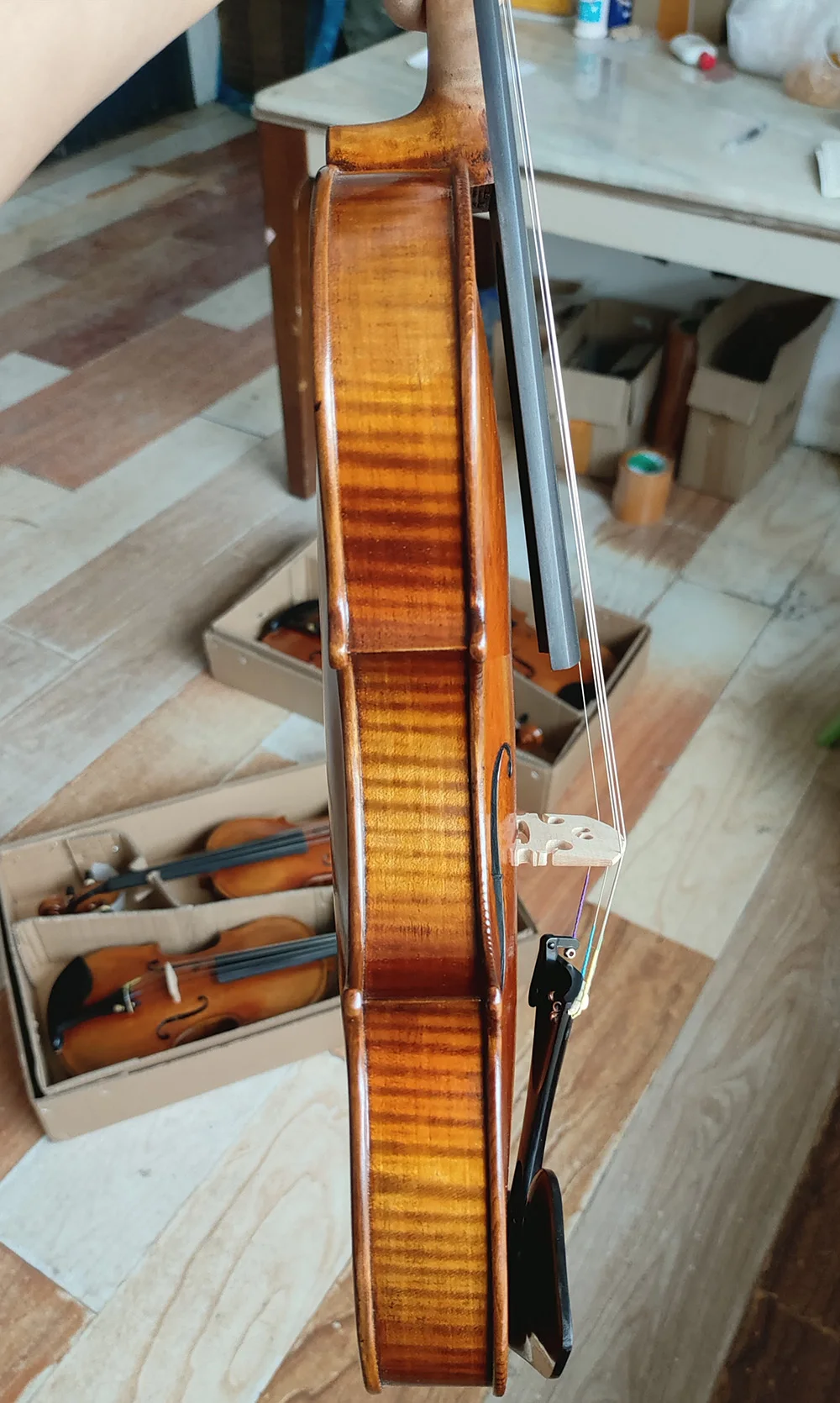 SELECTED Copy of Lord Wilton Professional Violin 4/4 Size #3581 Stradivarius Violine Hand Made Oil Varnish European Spruce
