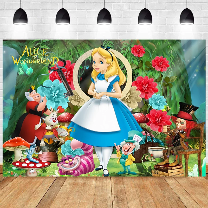 Décoration De Fête Alice Au Pays Des Merveilles - Accessoires Non Brandés