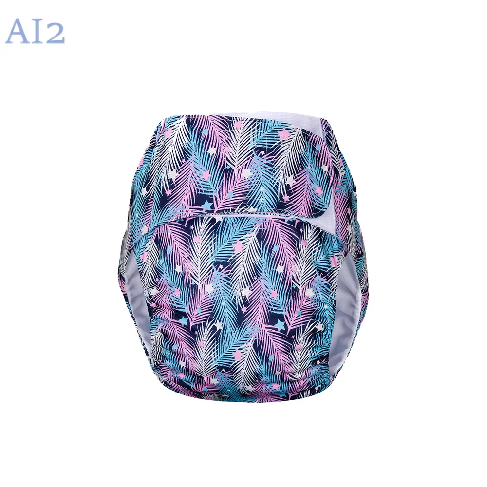High Quality Adjustable Size Diaper Adult Reusable Washable Incontinence Underwear Waterproof Breathable Diaper Pants waterproof diapers