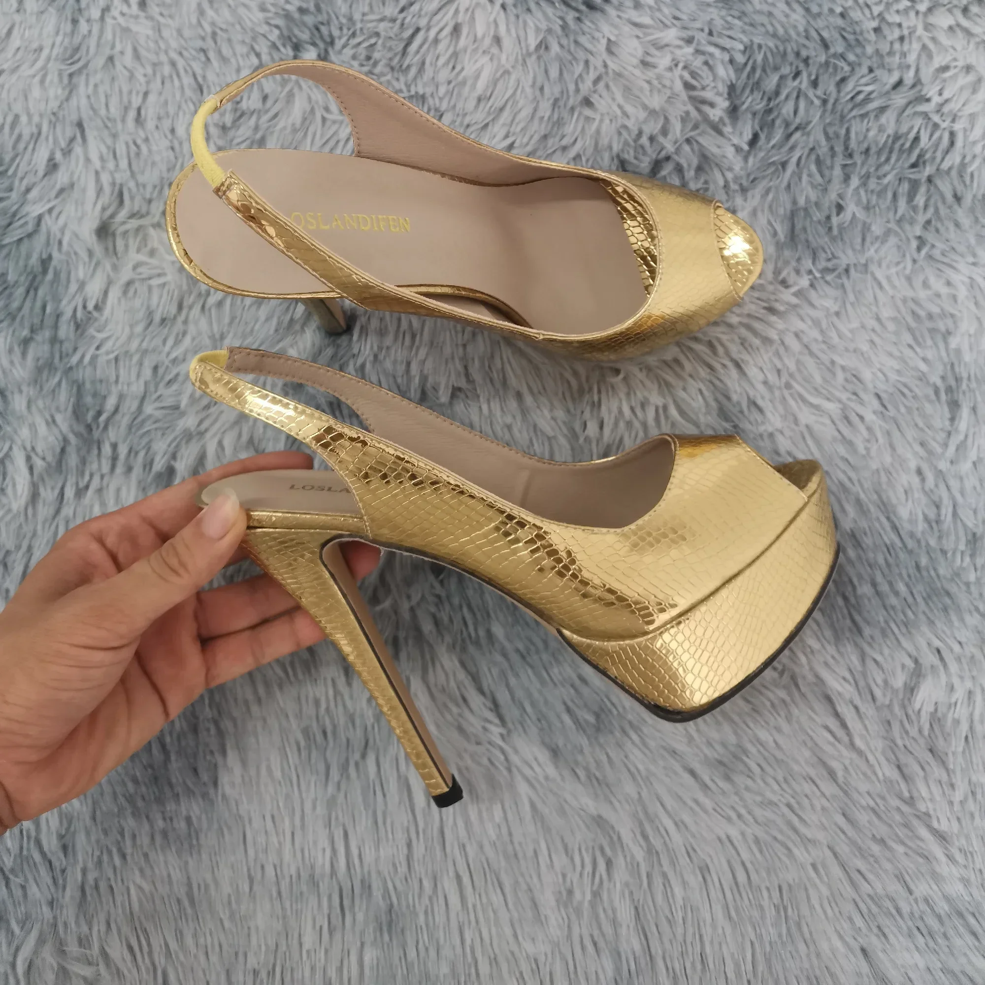 Women Slingback Sandals Women High Heels Shoes Women Dress Shoes