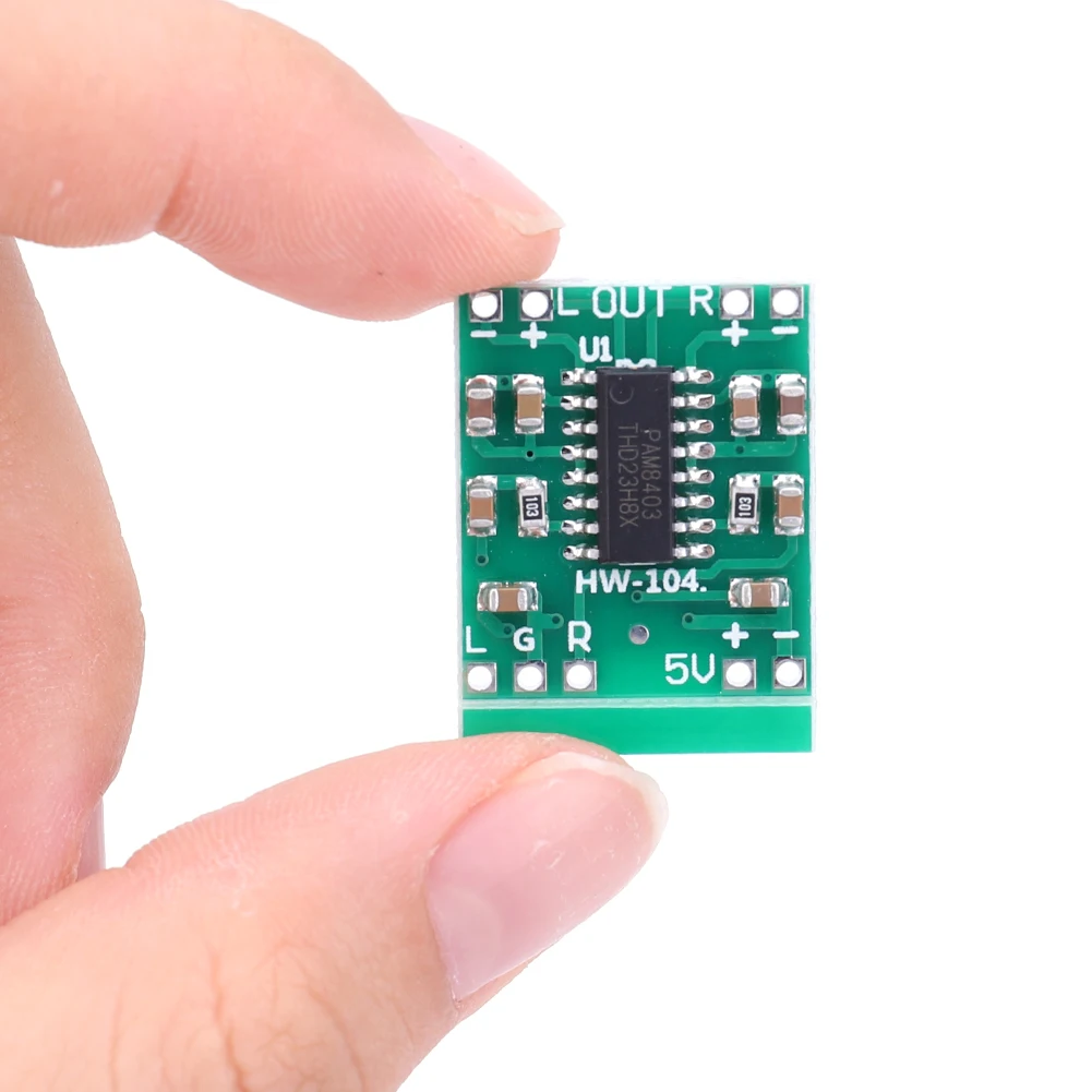 Audio Amplifier Board 50-1PCS PAM8403 Audio Speaker Sound DC2.5-5.5V 2*3W Mini Power For Class D Stereo Audio