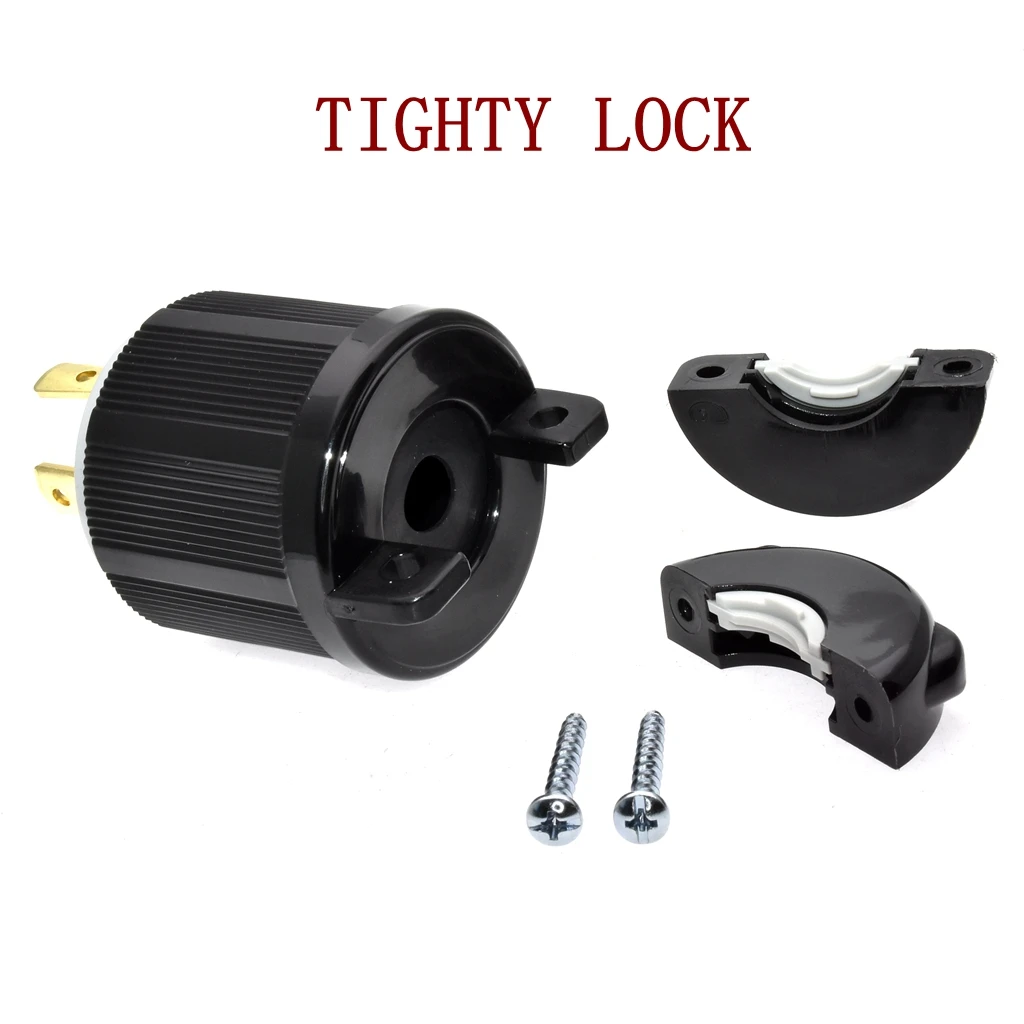 NEMA L14-30R & L14-30P 30A 125/250V Locking Plug Socket Grounding 7500 Watts Generators electrical socket,power socket