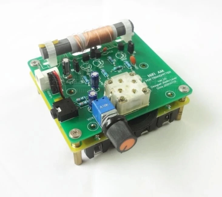 Assembled AMT-MW207 Ver_1.11 525  1605kHz MW  ۽ű AM  ۽ű